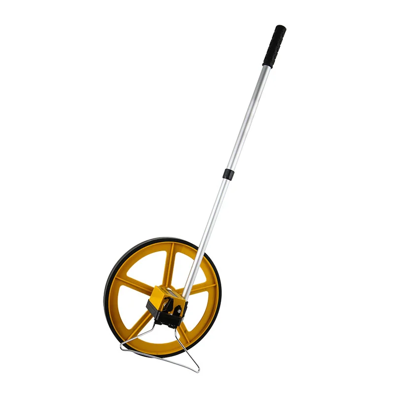 DINGBANG WS205 12-inch telescopic mechanical measuring wheel with extended aluminum handle