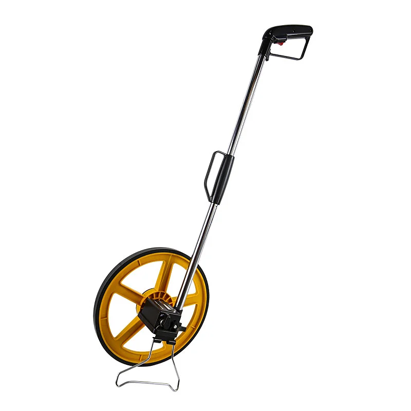 DINGBANG WS219-2 12-inch compact LED mechanical measuring wheel with kickstand