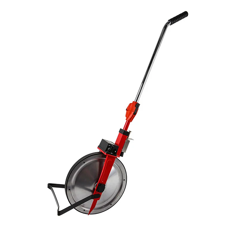 DINGBANG WS241 12-inch solid iron mechanical measuring wheel with steel kickstand