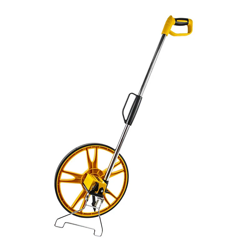 DINGBANG WS251 12-inch collapsible mechanical measuring wheel with rubber handle